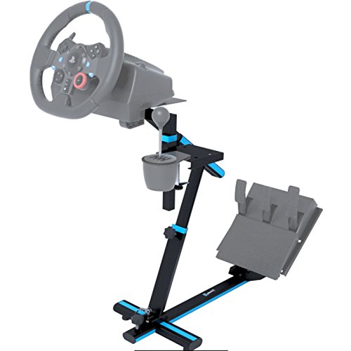 Preisvergleich Produktbild newskill Byakko – Halterung Lenkrad, Schwarz und Blau
