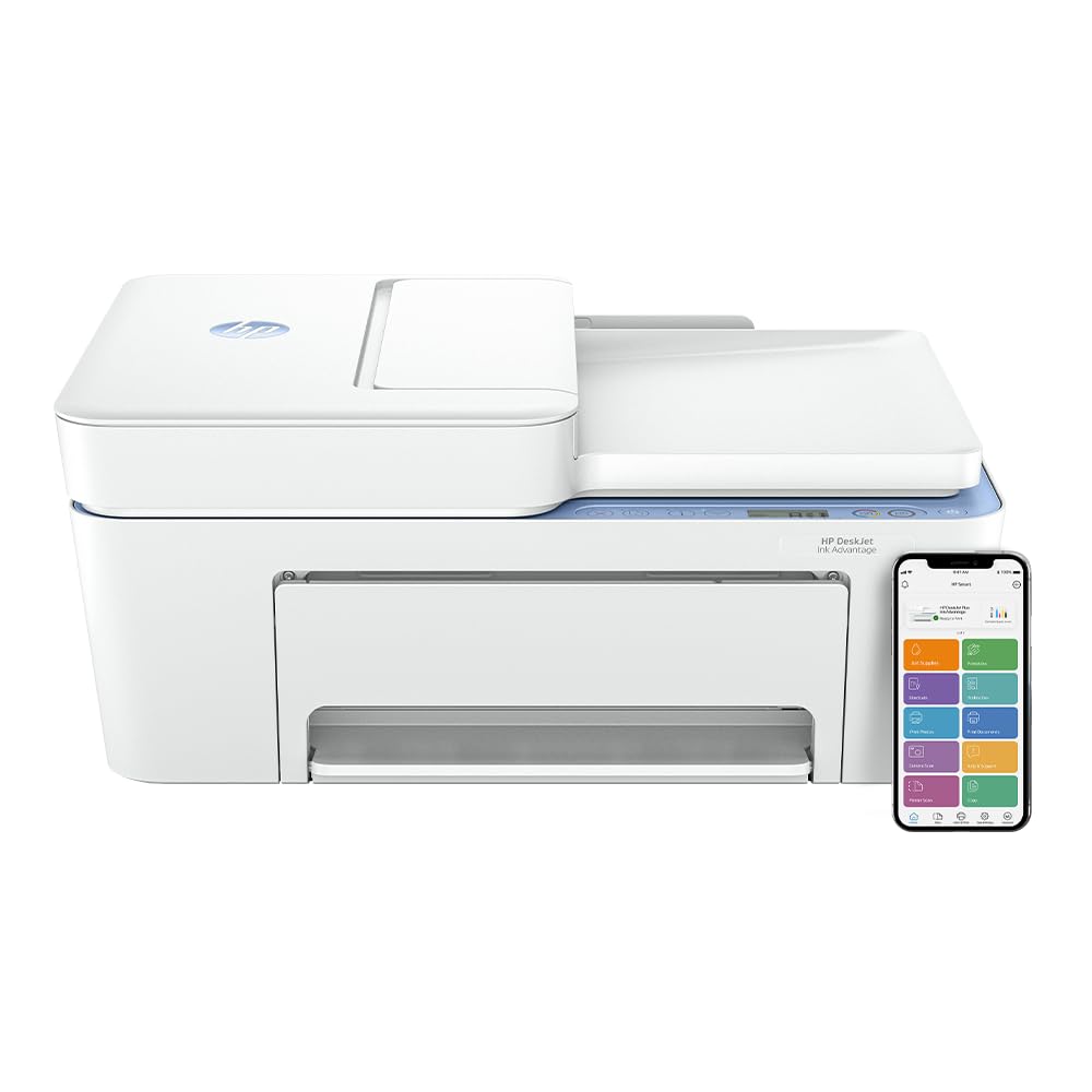 HP Ink Advantage 4278 Printer, Automatic Document Feeder (ADF), Print, Copy, Scan,WiFi,Bluetooth, USB, Simple Setup Smart App