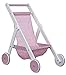Produktbild Kids Concept- Holzspielzeug Puppenbuggy Star, 44x33x52cm, Weiß Rosa