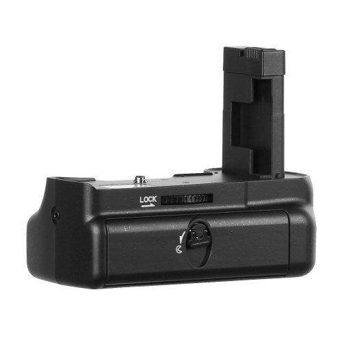 MeiKe Grip d alimentation professionnelle pour Nikon D5100 Digital SLR Camera - poign  e d alimentation pour Nikon D5100