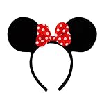 Talla única Diadema de Orejas de Ratoncita (Pack 6 UDS)