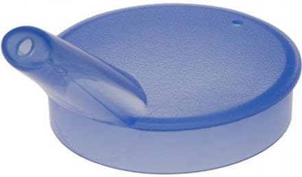 Cup Lid - LID WITH OPENING SPOUT - SMALL - BLUE - Compatible with the Health Care Scale Cup, Tuffmug, ErgoPlus Mug, Grip-Cup with Flowers, and Grip-Cup with Scale - Drinking Lids - Cup Cover - Spout Cover - 30-DAY MONEY BACK GUARANTEE