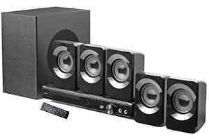 INOVALLEY Home Cinema 5.1 con base Basse - Invalory - Bluetooth - Funci�n del reproductor de DVD