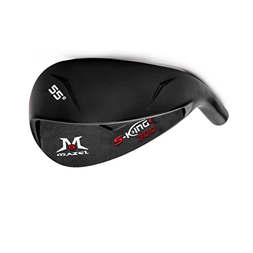 Mazel Wedge de golf pour homme Tête Tête de club de golf pour droitier Loft 55 et 59degrees