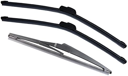 Aero VU Front Flat &amp; Specific Fit Rear Windscreen Window Wiper Blades Service