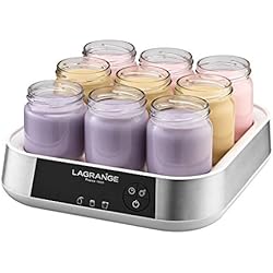Lagrange - 459601 - Yaourtière et fromagère 9 pots 18w ligne