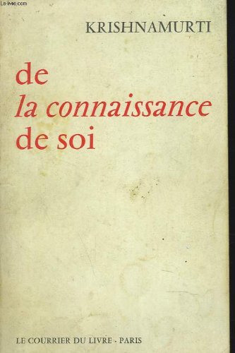 Download De la connaissance de soi Download De la connaissance de soi