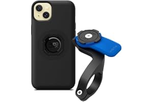 Quad Lock Out Front Bike Phone Holder Kit with MAG Phone Case for iPhone 15