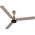 Ecolink AiroJewel 1200mm BLDC Ceiling Fan with Remote Control|BEE 5 star Rated Energy Efficient Ceiling Fan|High Air Delivery with LED Indicators (Aspen Gold)