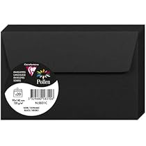 Cartes Simples Clairefontaine Pollen - Lot De 25, Format 8,2x12,8cm - Papier Irisé Or 210g/m² - Fabriqué En France