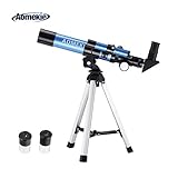 telescopio 400x80 Telescopio portátil: los telescopios de viaje Aomekie están diseñados para ser livianos y fáciles de transportar para que pueda llevarlos a cualquier lugar para aprovechar al máximo su experiencia de observación de estrellas. Gracias a su diseño compacto, cabe en la mayoría de las bolsas y en las mesas, lo que lo hace aún más cómodo de usar, mientras que el trípode de aluminio de alta calidad proporciona una base estable para que pueda usarlo donde quiera que vaya.