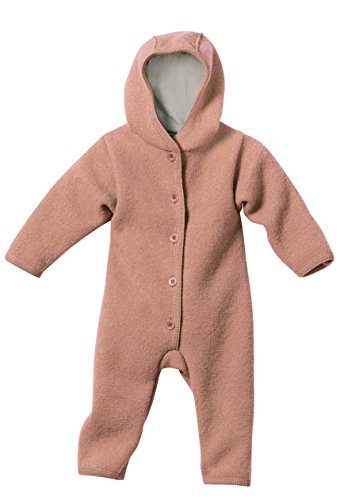 Disana 361XXXX - Walk-Overall Wolle , Rosé, 50/56 0-3 Monate