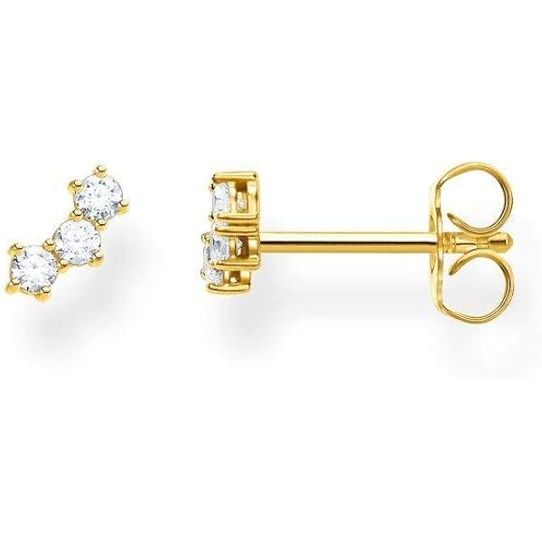 Thomas Sabo Dames 18 carats (750) Bicolore Autre Forme Oxyde de Thomas Sabo Dames 18 carats (750) Bicolore Autre Forme Oxyde de