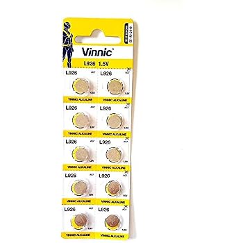Camelion Knopfzellen LR927 – 10er Blister, Alkaline, 1,5V, Für Uhren & Kleingeräte