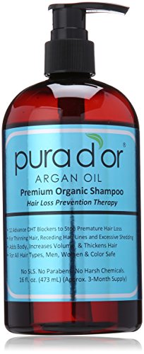 Pura D'Or Hair Loss Prevention: Premium Organic Shampoo (16 Fl. OZ.)