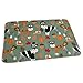 Produktbild Schnauzer Thanksgiving Holiday Fall Autumn Dog Med Green Baby Portable Reusable Changing Pad Mat 19.7x27.5 inches