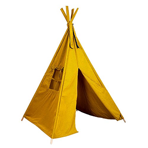 Tipi enfant TOLUM Abitare Kids moutarde