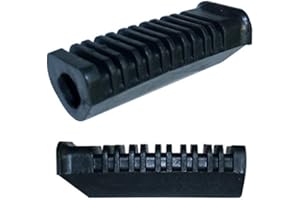 CYCLINGCOLORS CAOUTCHOUC REPOSE PIED 105MM MOTO UNIVERSEL CASAL MOBYLETTE SCOOTER QUAD PEDALE MANCHON PROTEGE CALE