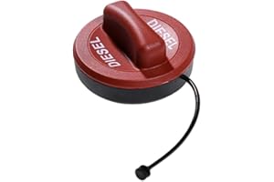 YUCKMZ Coperchio olio compatibile con Mercedes Benz Classe A Classe B Classe C Classe E CLS GLC A2224700105 Rosso