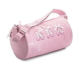 Katz Dancewear Beautiful Girls Pink Sparkly Shimmer Ballet Dance Shoe Shoulder Bag KB99 Christmas Birthday Present