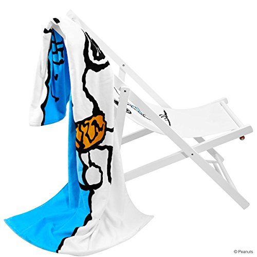 BUTLERS PEANUTS Handtuch Snoopy- Badetuch – Baumwolle – 180×90 cm - 3