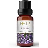Lofty Lavanta Saf U&ccedil;ucu Yağ (10ml) -%100 Doğal Esansiyel Yağ | Uyku, Rahatlama ve Aromaterapi İ&ccedil;in Buhurdanlık ve Dif&uuml;z&ouml;r Yağ