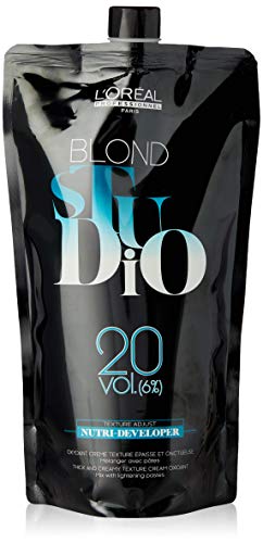 L'Oréal Paris (public) Blond Studio Nutri-Developer - Protectores para el color del pelo (1000 ml, Cabello rubio)
