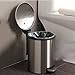 Produktbild Ali Cover stumm absteigend edelstahl papierkorb wohnzimmer home pedal ( größe : 5L )