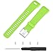 Produktbild Hunpta Ersatz Silikonband Armband Armband Armband für Garmin vivosmart HR + (Grün)