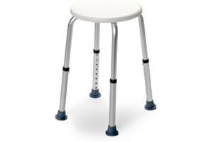 DEVILBISS HEALTHCARE Drive Medical Duschhocker Dino, weiß, verstellbar