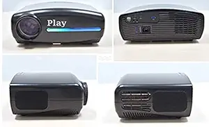 PLAY Latest Android 9.0 Advance Technology Full HD Native 1080p Portable Projector for Home Theater Entertainment Office & Education | 7200Lm 4k 3D Full HD LED 3840 x 2160p WIFI Smart Bluetooth Feature | WiFi, VGA, USB, HDMI, AV INPUT, AUDIO with Remote Control Connectivity