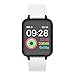 Produktbild Muium B57B Smart Watch IP67 Sport Fitness Aktivität Herzfrequenz Tracker Blutdruck Uhr mit Schlafmonitor Schrittzähler Kalorienzähler für Kinder Damen Herrn (Weiß)
