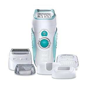 Braun Silk Epil 7-751 Wet & Dry Dual Epilator w/ 5 attachments