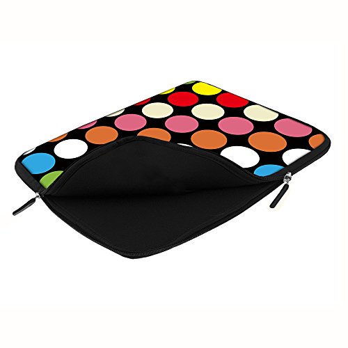 PEDEA Design Schutzhülle Notebook Tasche bis 13,3 Zoll (33,7cm), Color Points - 3