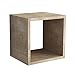 Produktbild Fores Diseño S.L. Regal, 30 x 25 x 30 H cm, Braun, Melamin, 8 x 32 x 33 cm