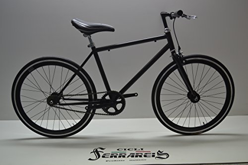 FIXED/fijación fijo/Vintage/Single Speed/Negra/Fixie/# fixed/24 x 1.