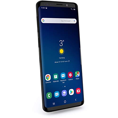Samsung Galaxy S9 Smartphone (5,8 Zoll (14,7cm) 64GB interner Speicher, Dual SIM) - Deutsche Version (Generalüberholt)
