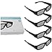 Produktbild AVision Proview 3D Brille Ultraleicht passiv für Fernseher, Kino und DLP (auch für Brillenträger) 4er Set