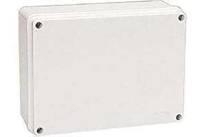 Poly Pool PP0293 Rectangular Junction Box, Wall, Internal Dimensions 190x140x70 mm