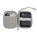 Produktbild iksnail 6,3 cm Externe Festplatte Fall, Portable Hard stoßfest, der Fall für 2.5- Zoll Western Digital WD My Passport Element, Toshiba Canvio, Samsung M3 Slimline P3 und Mehr Weiß Weiß