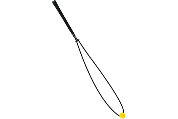 LOVIVER Golf Swing Training Aide Practice Corde Trainer, Équipement d'exercice de Golf avec Sac de Rangement pour Débutant, Vitesse Rythme Amélioré Tempo