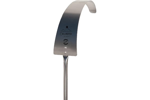 Tisonnier four à bois Professionnel Inox Bellanapoli 22cm manche 150cm Accessoire indispensable