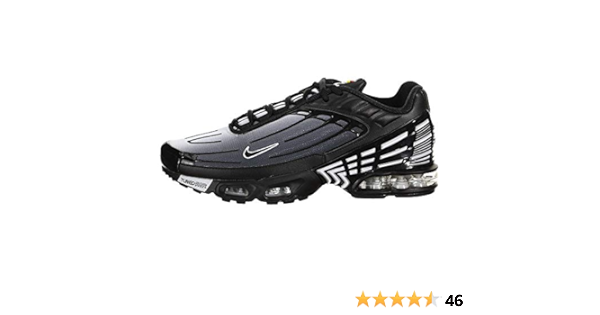 Nike Air Max Plus III Black/Black-White : Amazon.in: Shoes \u0026 Handbags