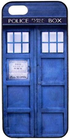 WIPODS® - Doctor Who iPhone 5 Case - Tardis Dr Who Hard iPhone Case 5S iPhone Cover 5 Hard Case Back Cover 5S