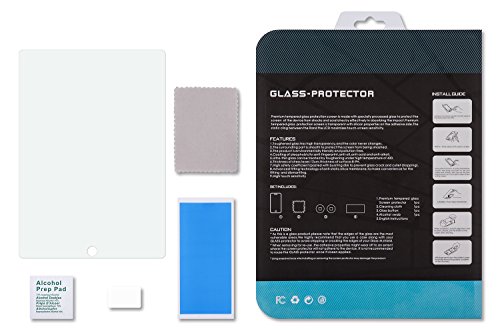 MoKo Folie für Neu iPad 9.7 Zoll 2017 – HD 9H Panzerglas Hartglas Displayschutzfolie Glas Display Schutzfolie Displayschutz für New iPad 9.7″ 2017, iPad Pro 9.7″, iPad Air 2 , iPad Air Tablet, Klar - 8