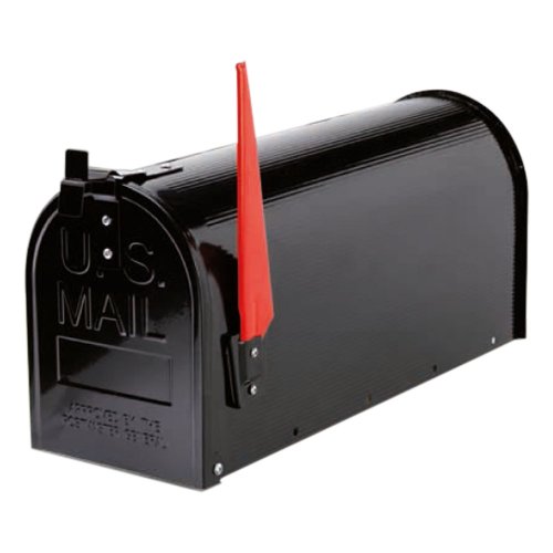 Justmoment Technomax - Buzón de diseño norteamericano, aluminio