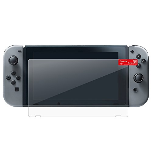 Preisvergleich Produktbild Insten Displayschutzfolie für Displayschutz transparent [anti-bubble] HD Rundumschutz für Nintendo Switch x1