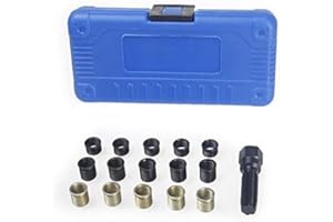 TOPWAY 16 Stücke Ölablassschraube Reparatur Satz Ölwanne Gewinde Reparatur M14 × 1,25 Auto Reparatur-Werkzeuge 449000