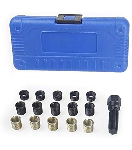 AB Tools Kit Riparazione Filettatura Coppa Olio - Da M16 A M17 Con Tappi E Rondelle - Per Auto, Moto, Furgoni