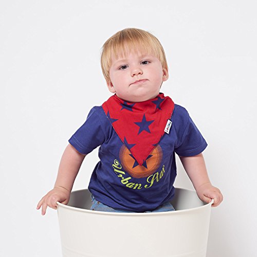 Packung mit 5 Lovjoy Jungen Lätzchen (Kleinen Held) - 2